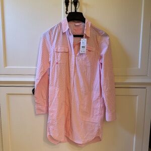 NWT - Vineyard Vines Harbor shirt coverup - 8